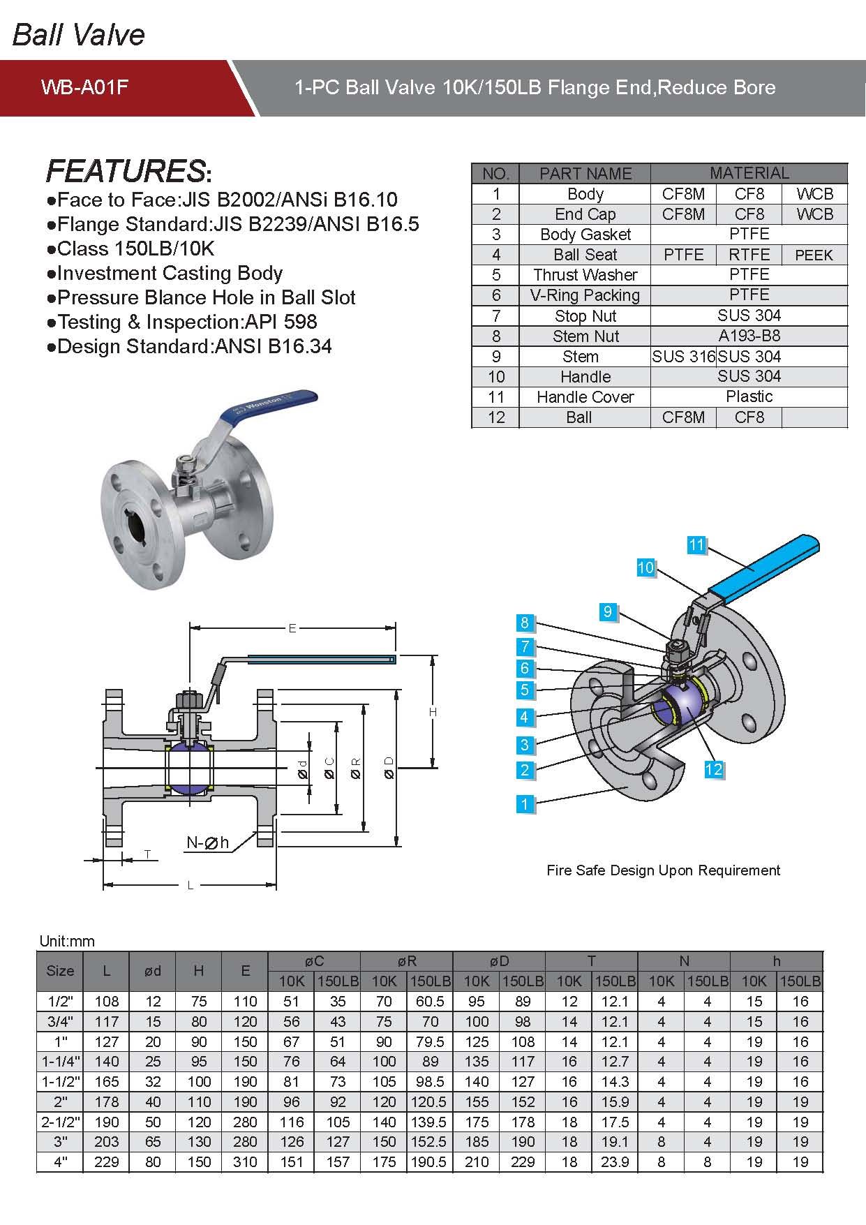 德標法蘭球閥 德標法蘭球閥